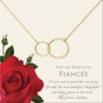 thumbnail image 3 of Anavia Mother's Day Gift for Fiancee, Gift for Mother's Day, Double Circle Necklace, Necklace for Fiancee , Engagement Gift, Anniversary Gift, Gift for Mom- [Gold], 3 of 8