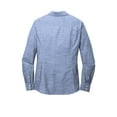 thumbnail image 4 of Port Authority Adult Female Women Chambray Long Sleeves Shirt Light Blue Large, 4 of 4