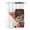 Orange, variant on No Hook Farm Panda Shower Curtain with Snap in Liner Set, Farmhouse Barn Funny Animals Butterfly Waterproof Fabric Bathroom Curtains with See Through Top Window, Hotel Style Long 72 x 84 Inch