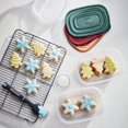 thumbnail image 4 of Rubbermaid TakeAlongs, Large Square Food Storage Containers, 11.7 Cups (2.77 L), Blue Spruce, 4 of 4