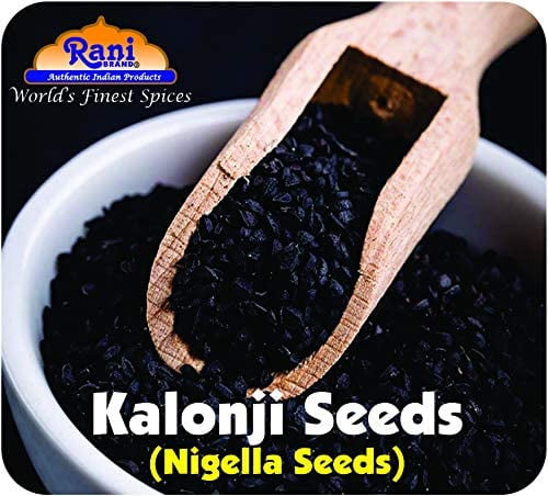Rani Kalonji (Black Seed, Nigella Sativa, Black Cumin) Seeds 400oz (25lbs) 11.36kg Bulk Box ~ All Natural | Gluten Friendly | NON-GMO | Vegan | Indian Origin