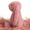 thumbnail image 4 of Juguetes de peluche de conejito de Pascua de 9,8 pulgadas, color verde salvia, peludos y holgados, animales de peluche de conejito de color sólido, peluches de eucalipto difusos para decoración, 4 of 8