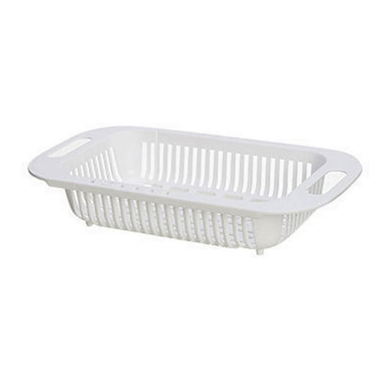 Kitchen Retractable Sink Drain Basket Multifunctional Fruit And Vegetable  Washing Basket Draining Dish Rack Plast… in 2023