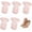 Pink, variant on 10PCS Heel Pads for Shoes Too Big, Grips Liners for Womens & Men, Back Cushion Inserts Shoe Fillers, Anti Slip Blister Prevention Grippers, Self Adhesive Comfort Insoles (Skin)