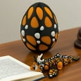 thumbnail image 4 of 3D Printed Butterfly Movable Dragon And Egg Ornaments, Cute Creative Statue Popular Dinosaur Toy Doll Tabletop Decoration, 4 of 4