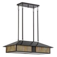thumbnail image 4 of Meyda Tiffany 152601 Mission 4 Light 36" Wide Linear Pendant - Brown, 4 of 5