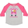 thumbnail image 3 of Inktastic Fire Truck Girl 3rd Birthday Girls Toddler T-Shirt, 3 of 5