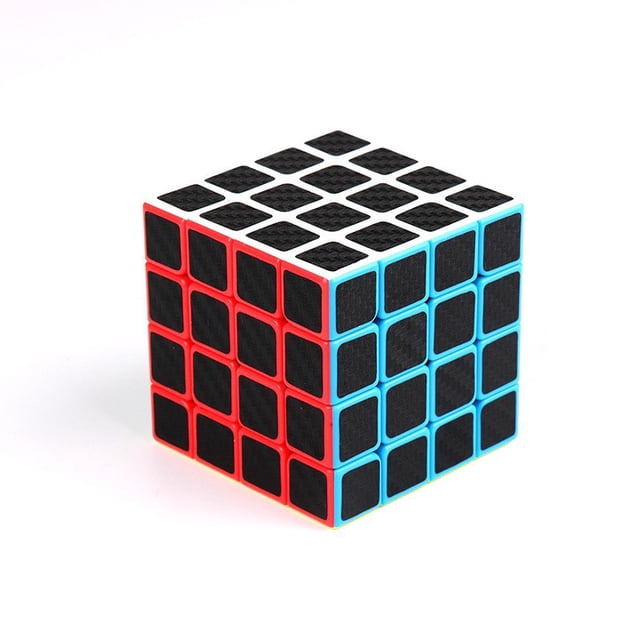 Cubo de Rubik de cinco caras con forma de pirámide de fibra de carbono y dragón mágico combinado alienígena SQ12345, cubo de Rubik de competición, caja de regalo