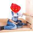 thumbnail image 2 of Role Play Fireman Hat Red 1Pack 11.2x9.4x4.3in, 2 of 5