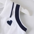 thumbnail image 4 of oqasdz Girls Summer Outfits 2 Piece Sleeveless Top with Plaid Pleated Skirt Preppy School Toddler Kids Clothing Sets Daily Wear, 4 of 7