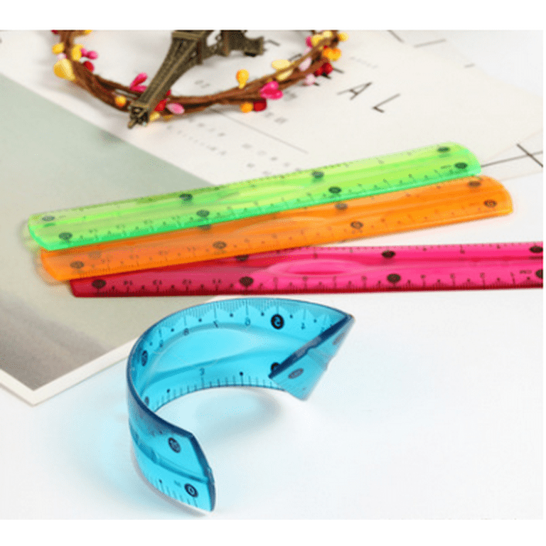 12 Inch Standard Clear Plastic Ruler (6832153) – GROONO/S
