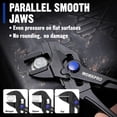 thumbnail image 4 of WORKPRO 4" Mini Adjustable Pliers Wrench, Parallel Jaws, Anti-Rust Coating, Compact Tool for Tight Spaces, 4 of 10