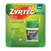 Zyrtec 24 Hour Allergy Relief Tablets For Indoor And Outdoor Allergies, 10 Mg - 45 Ea, 2 Pack