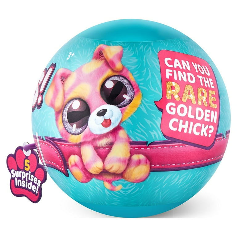 5 Surprise Plushy Pets Series 1 Mystery Collectible Toy by ZURU