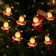 thumbnail image 4 of Snowman String Lights Yrmaups Under $5 ! Red Hat Snowman Christmas Decorative Light String for Tree Indoor Outdoor Party Perfect for Window Door Wall Festive Lighting Display, 4 of 7