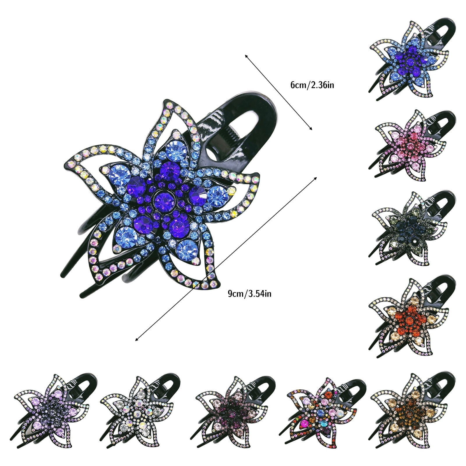 Hair Gr0wth Kids Hair Organizer Storage of Friends Hair Care Bun Hair Bands And Clips Kids Clip in Hair Extensions Colorful Salon Hair Clips Metal Womens Rhinestone Hair Clips Toddler Girl Hair