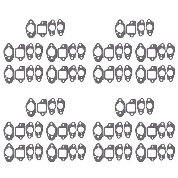 20 Juegos de Junta y Aislante de Carburador para GCV160 GCV190 16211-ZL8-000 Kit de Junta de Carburador Piezas y Accesorios de Motosierra