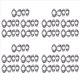 thumbnail image 1 of 20 Juegos de Junta y Aislante de Carburador para GCV160 GCV190 16211-ZL8-000 Kit de Junta de Carburador Piezas y Accesorios de Motosierra, 1 of 7