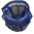 thumbnail image 4 of Intbuying Portable 9-Compartment Polyester Bathroom Mesh Shower Caddy, Blue, 4 of 11