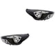 thumbnail image 1 of Par de Faros TYC Figo 2016 A 2018 Ford Fondo negro, 1 of 4