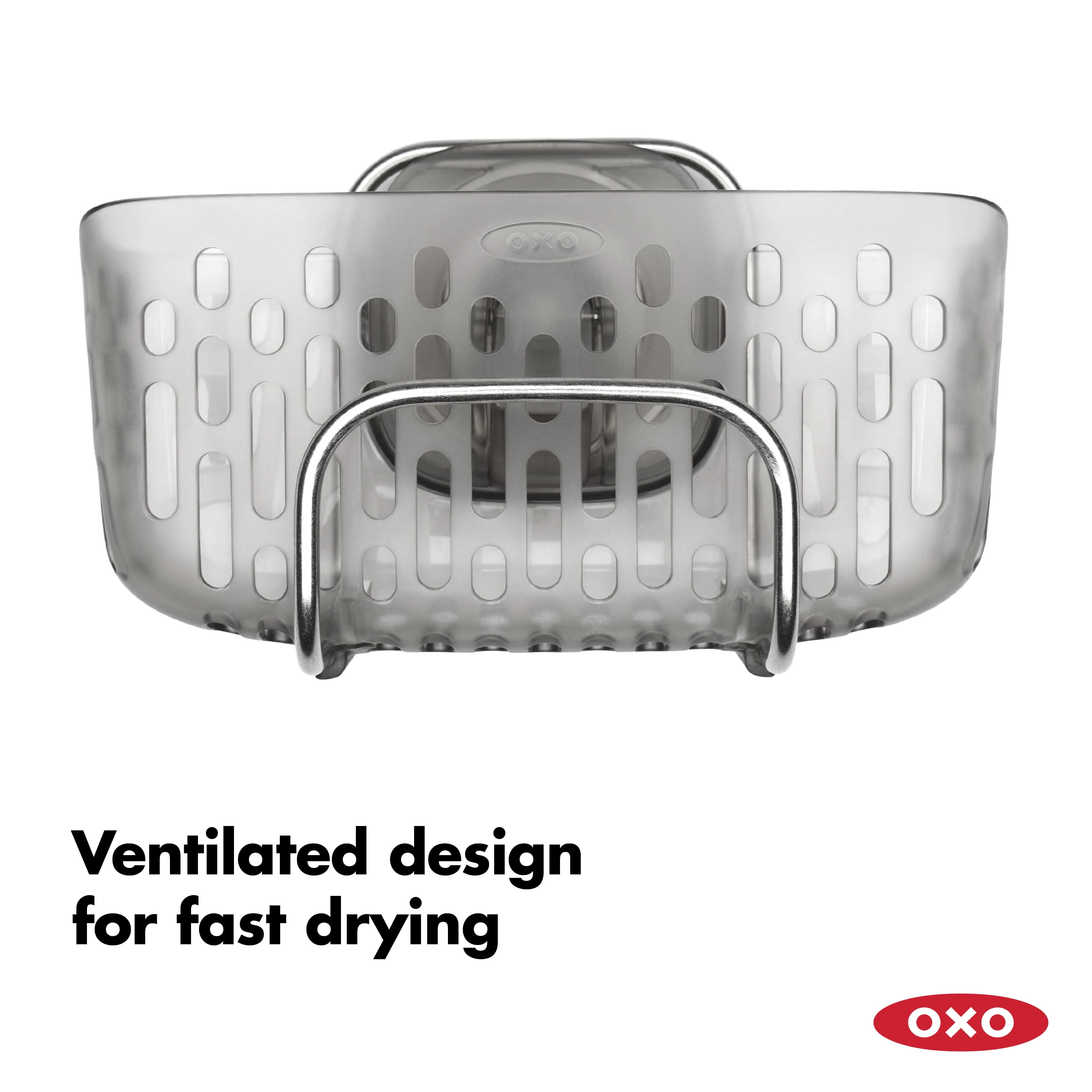 OXO StrongHold Suction Sink Organizer