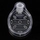 thumbnail image 3 of Oval Shower Soap Dish Clear Soap Holder Bathroom Height Position Adjustable Soap Tray, 3 of 3