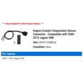 thumbnail image 2 of Engine Coolant Temperature Sensor Connector - Compatible with 2000 - 2015 Jaguar XKR 2001 2002 2003 2004 2005 2006 2007 2008 2009 2010 2011 2012 2013 2014, 2 of 2