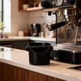 thumbnail image 5 of Coffee Knock Boxes 4 inch, Barista Style Espresso Grounds Knock Boxes, Removable Plastic Knock Rod, Non-Slip Base, Espresso Maker Accessory (Black), 5 of 7
