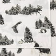 thumbnail image 5 of Great Bay Home Turkish Cotton Printed Flannel Sheet Set  (King, Print - Woodland Creatures), 5 of 5