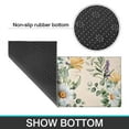 thumbnail image 6 of Pioneer Flower Floral Print Pattern Kitchen Rugs Sets Of 2,Anti Fatigue Kitchen Mat Rugs Non Slip Washable,Decorative Kitchen Floor Mats for Kitchen,Sink,Laundry,17"x30"+17"x47", 6 of 7