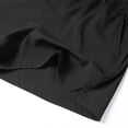 thumbnail image 5 of KPOPLK Men's 11" Board Shorts with Pockets Long Swim Trunks Quick Dry Bathing Suit Swimwear Beach Shorts No Liner(Black,XXL), 5 of 9