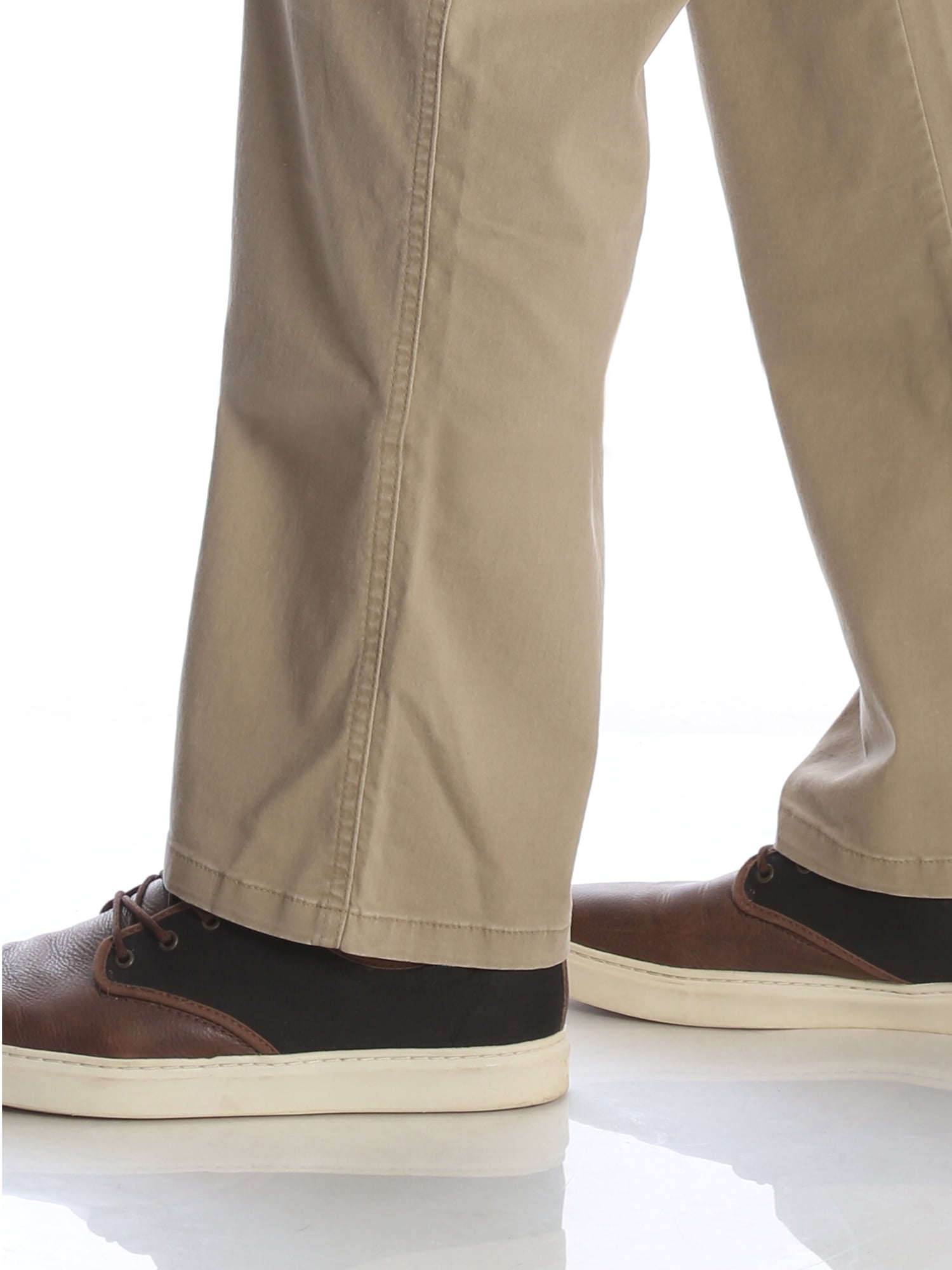 WRANGLER COMFORT SERIES Stretch Light Brown Pants 67CS4SB 34x30 Excellent  $10.95 - PicClick