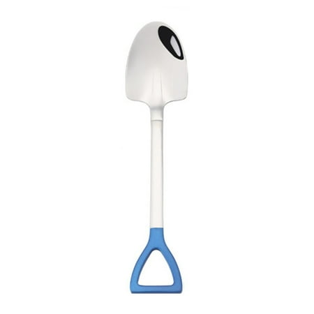 

1PC 304 stainless steel coffee spoon Retro Iron Shovel for ice cream Creative tea-spoon Tableware Ba