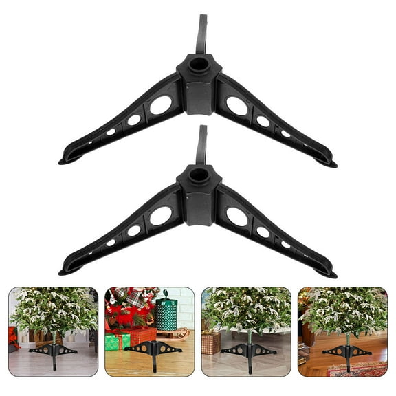 IBASETOY 2Set Tree Stand Leg Plastic Stable Support for Holiday Decorations