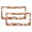 Pattern-174, variant on License Plate Frames Santa On Sled Funny License Plates 2 Pack Hello Winter Holiday Metal License Plate Frame for Women Men US Vehicles