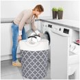 thumbnail image 4 of 1 Pce Gris 82L Panier Armoire Bac à Linge Panier à Linge Corbeille un Panier à Linge un Panier à Linge Linge Solde Panier un Linge Armoire de Rangement Panier à Linge Bac à Linge Solde, 4 of 4