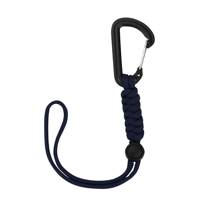 Outdoor Hook Chain Keychain, Anti-Loss Rope Mountaineering, Durable Stainless Steel, Emergency Umbrella Cord, Travel Gear, Compact Design, for Hiking Camping, Secure Attachment, Akmoler New Release