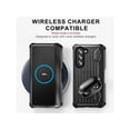 thumbnail image 3 of Case for Samsung Galaxy Z Fold 5 5G 2023, Military-Grade Full-Body Shockproof Phone Cover Rugged Bumper Case with Built-in Screen Protector & Kickstand & S Pen Slot, 3 of 7