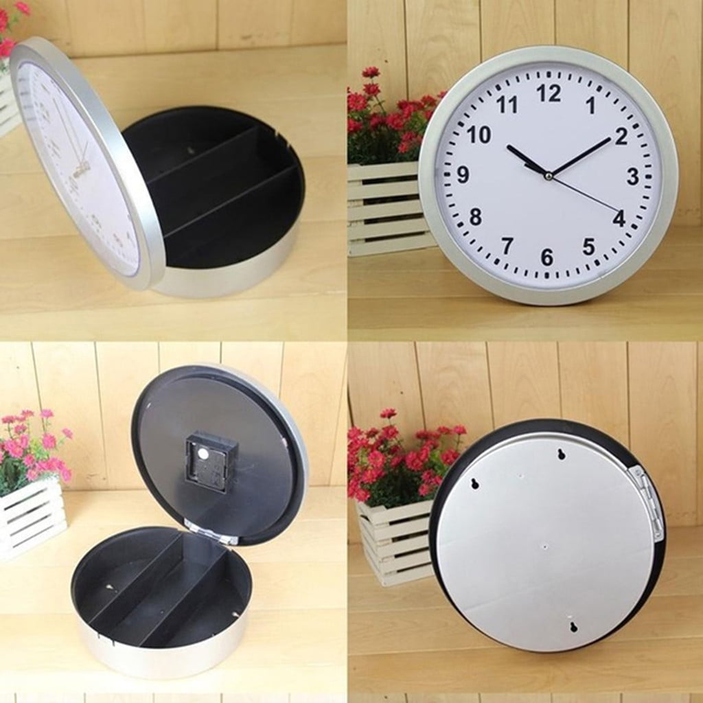 Newxiaaa Calendar Clock Level 5 Auto Dimmable, Auto Set Digital Clock With Date And Day Wall Clocks Battery Operated Decorative Portable Large Wall Clock, For Back To School Season (color)