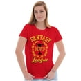 thumbnail image 3 of Fantasy MVP League Sports Fanatic Womens Slim Fit Graphic Tee Brisco Brands X, 3 of 5
