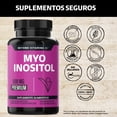 thumbnail image 2 of Myo Inositol 500 Mg Por Cápsula Con Colágeno Hidrolizado Polvo |  Inositol Polvo - Mayo Inositol - Woman Suplemento Alimenticio Vegano Beyond Vitamins - Vitaminas Mujer / Hombre - (180 Cápsulas), 2 of 6