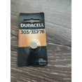 thumbnail image 4 of One Duracell 357 303 76 SR44W/SR44 Silver Oxide Battery. NEW, 4 of 4