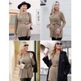 thumbnail image 4 of Ekouaer Women's Maternity Shirts Long Sleeve Pregnancy Tops Casual Ribbed Knit Winter Pregnant Blouses, 4 of 6