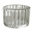 thumbnail image 2 of Yannianjz under $5 Glass Candle Holder, Tea Candle Glass Cup,Romantic Candle Light Dinner Prop,Stripe Glass Candle Holder Atmosphere,Small Candle Cup Holiday Decor,Thickened Glass, 2 of 7