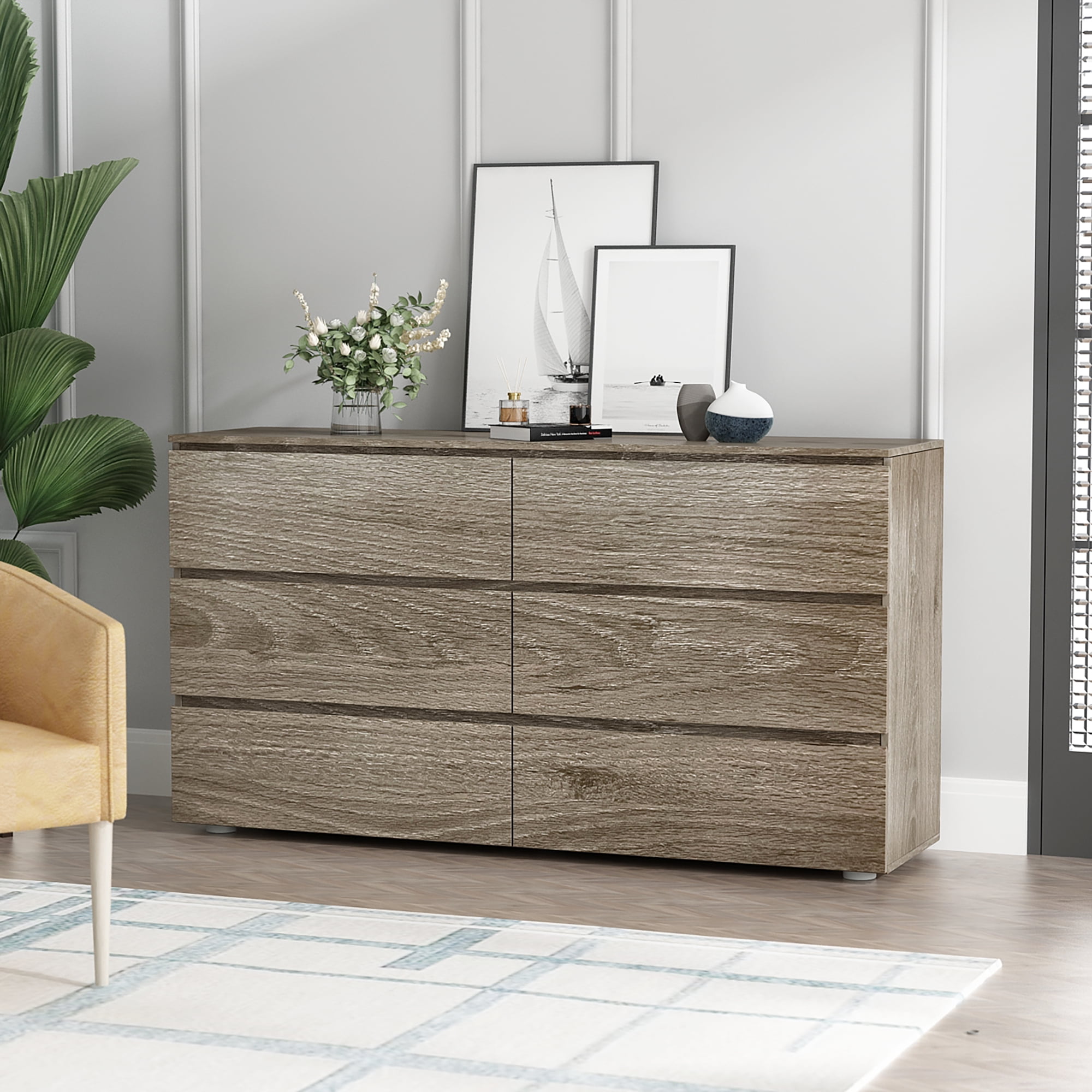 Kayley 6 drawer double cheap dresser
