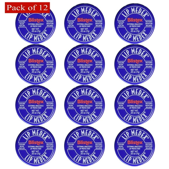 Health Life Blistex RDC18219501-X12 Lip Medex, 12 Count