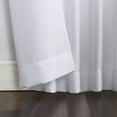 thumbnail image 4 of No. 918 Farrell Semi-Sheer Tab Top Curtain Panel, 40"x63", White, 4 of 5