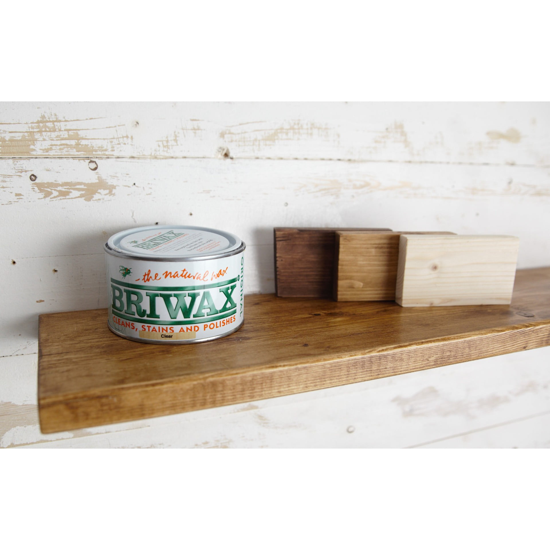 Briwax (Light Brown) Furniture Wax Polish, Cleans, Stains, and Polishe —  CHIMIYA