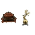 thumbnail image 1 of Sofá en miniatura para muñecas,Muebles de casa de muñecas,modelo de sofá europeo,decoración,Figura de escritorio,Estante de estatua de caballo para escritorio,oficina,decoración del, 1 of 8