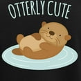 thumbnail image 3 of CafePress - Otterly Cute Pajamas - Women's Short Sleeve Print T-Shirt and Pants Dark Cotton Pajama Set, 3 of 7